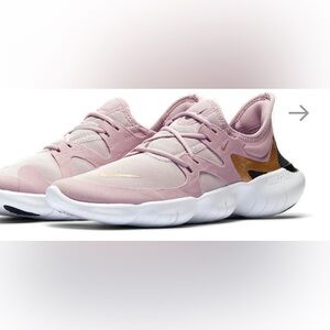 Nike Women's Pink and Brown Shoes